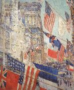 Childe Hassam, Allies Day,May 1917